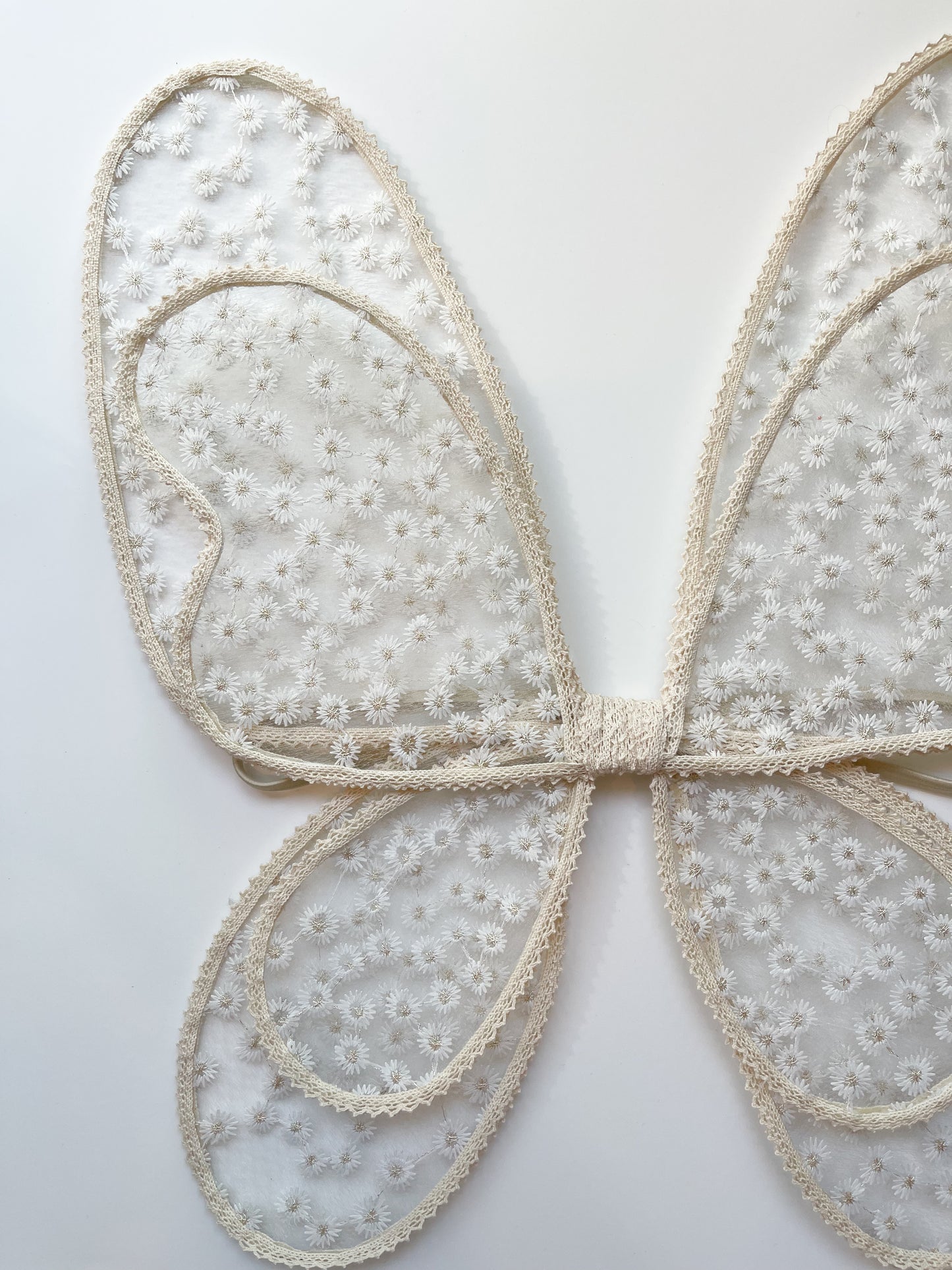 Daydream white floral wings