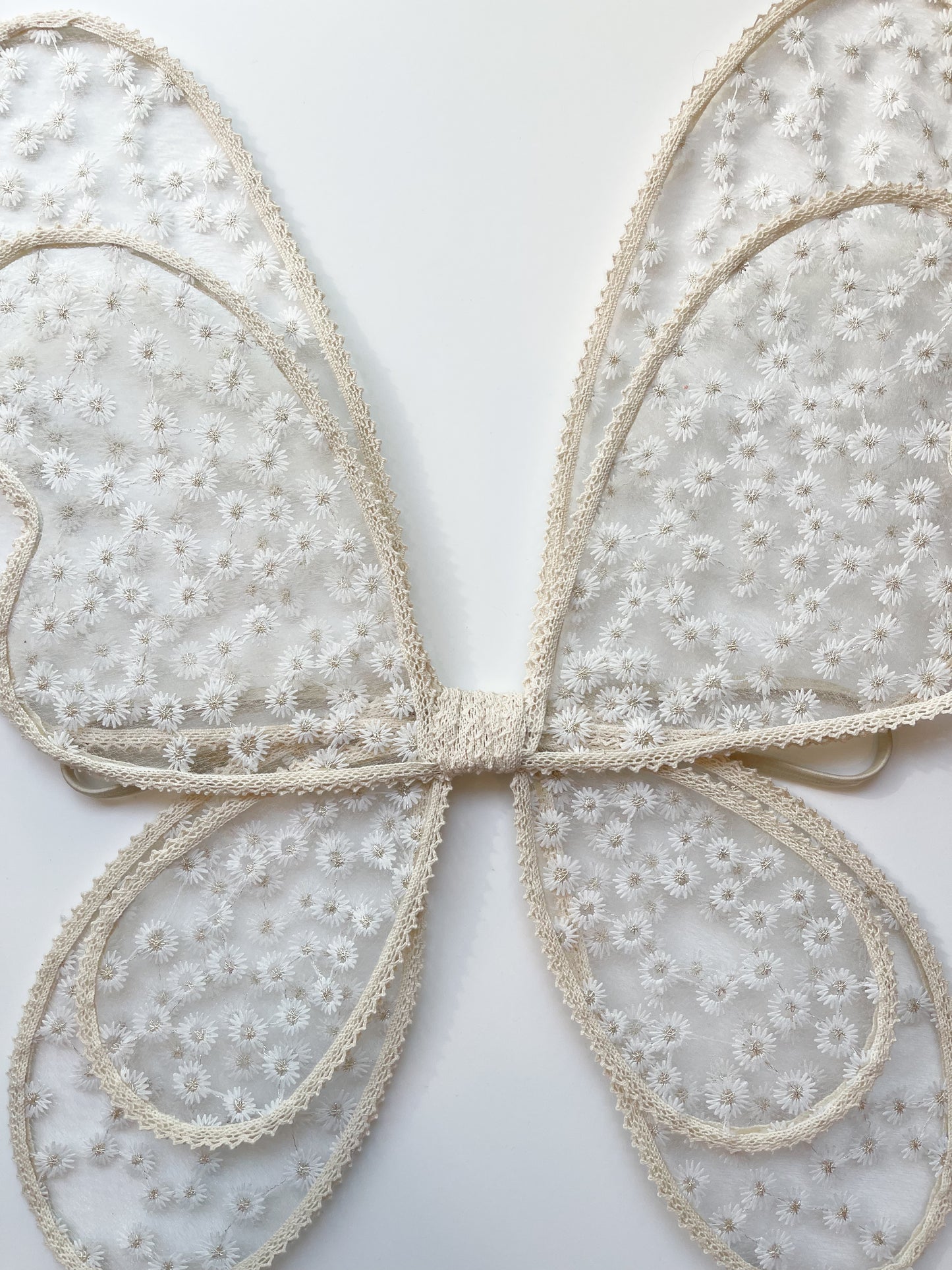Daydream white floral wings