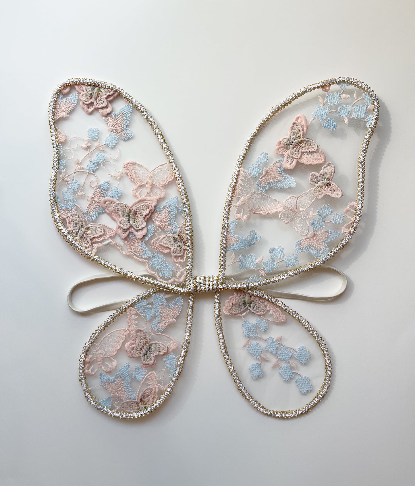 Dreamy dusty rose wings