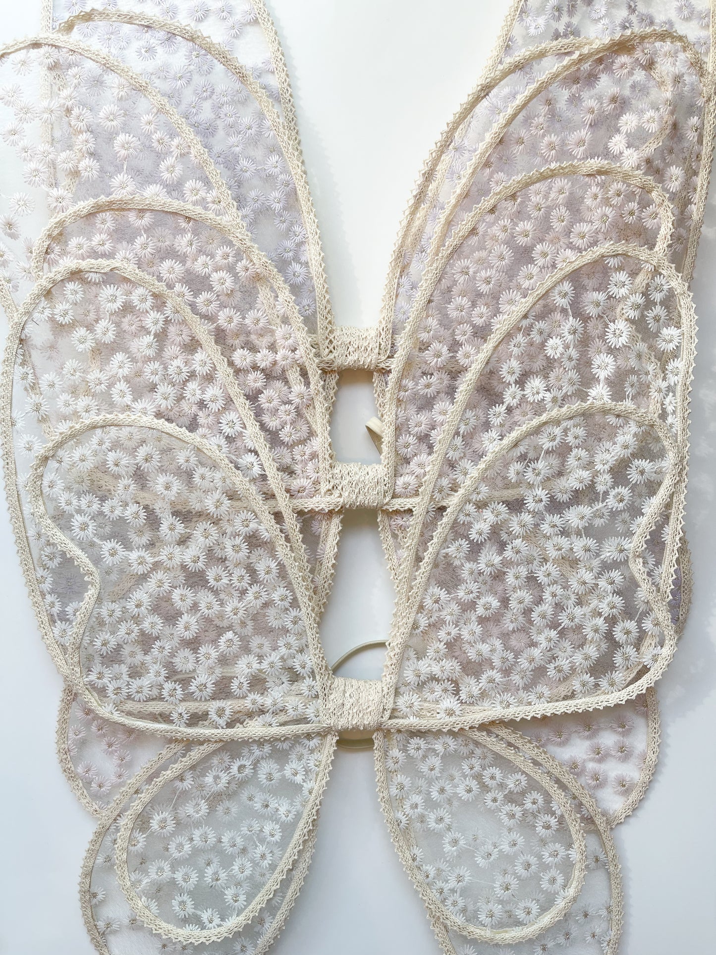 Daydream white floral wings