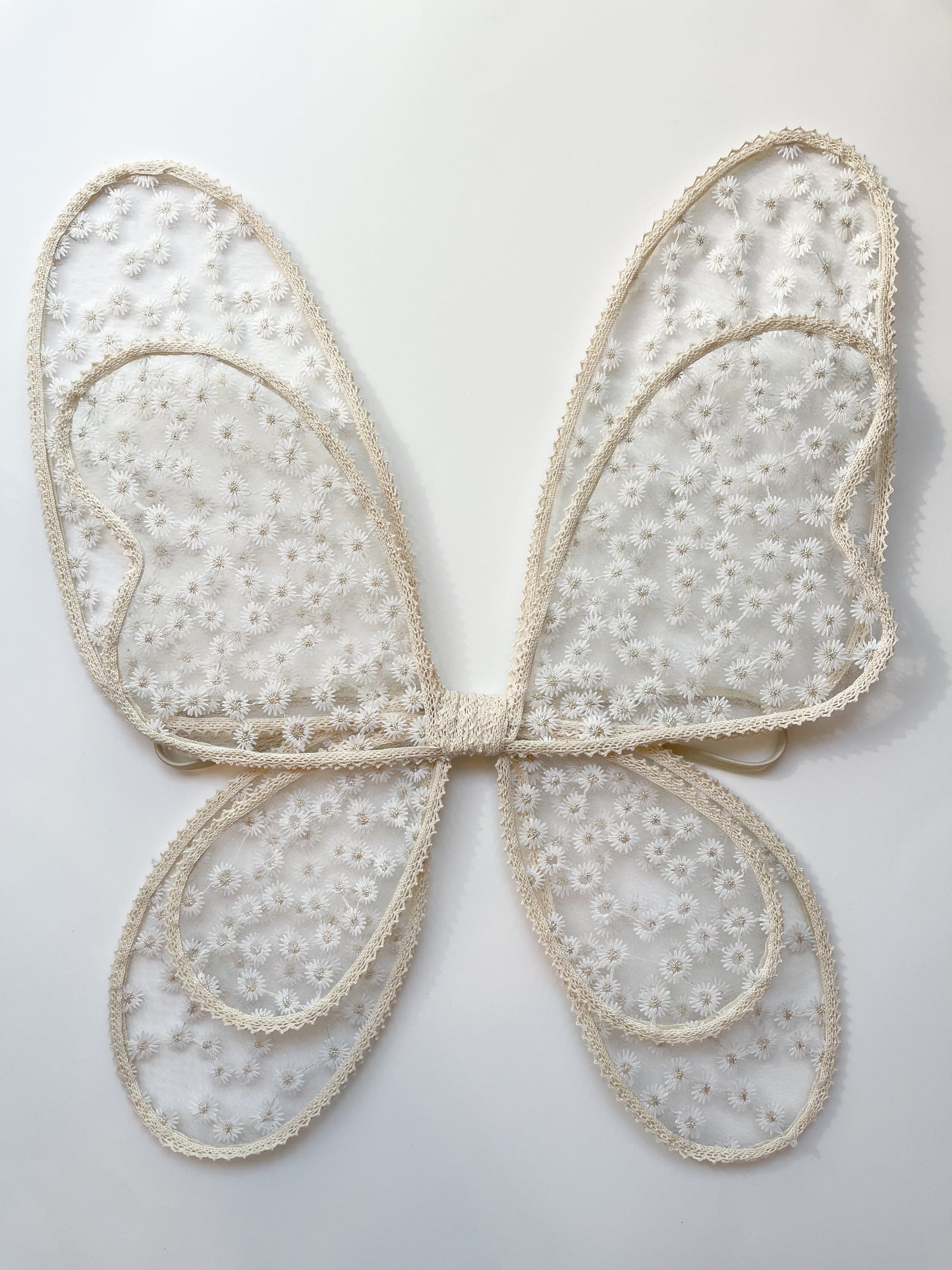 Daydream white floral wings