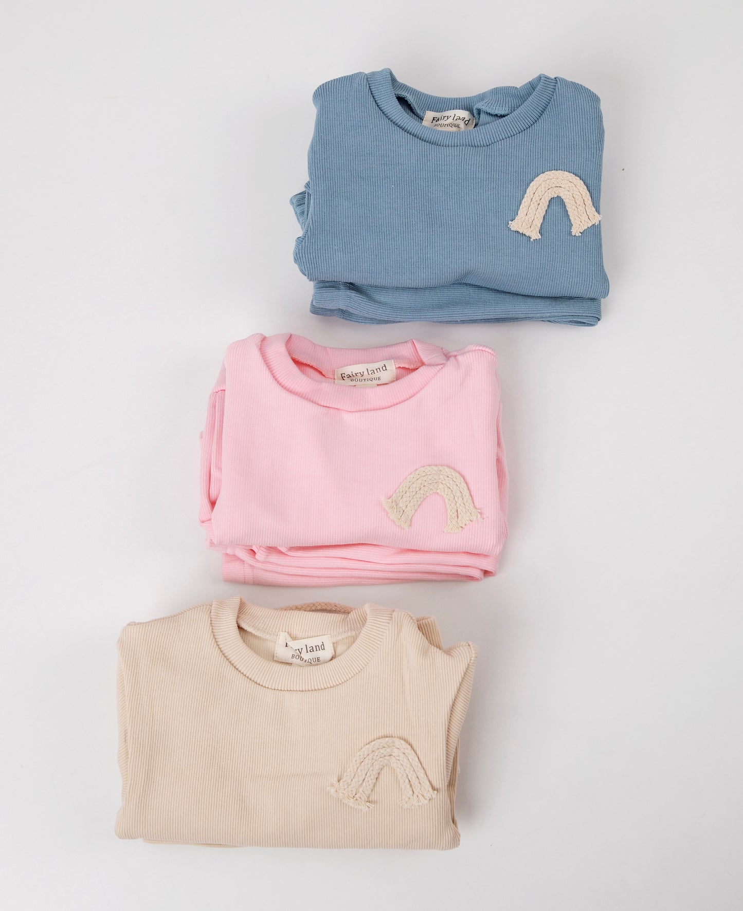 RAINBOW LOUNGE SET IN PINK