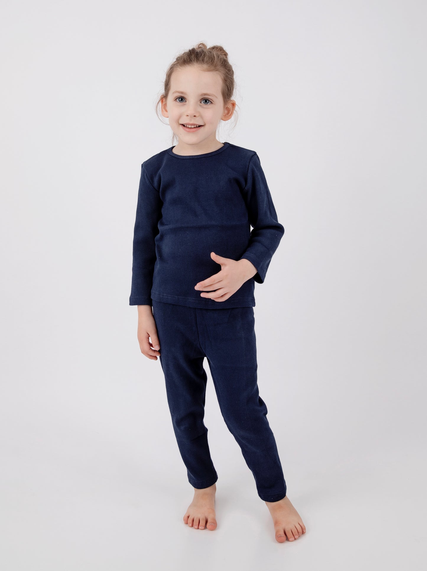 NAVY TWO PIECE LOUNGE SET