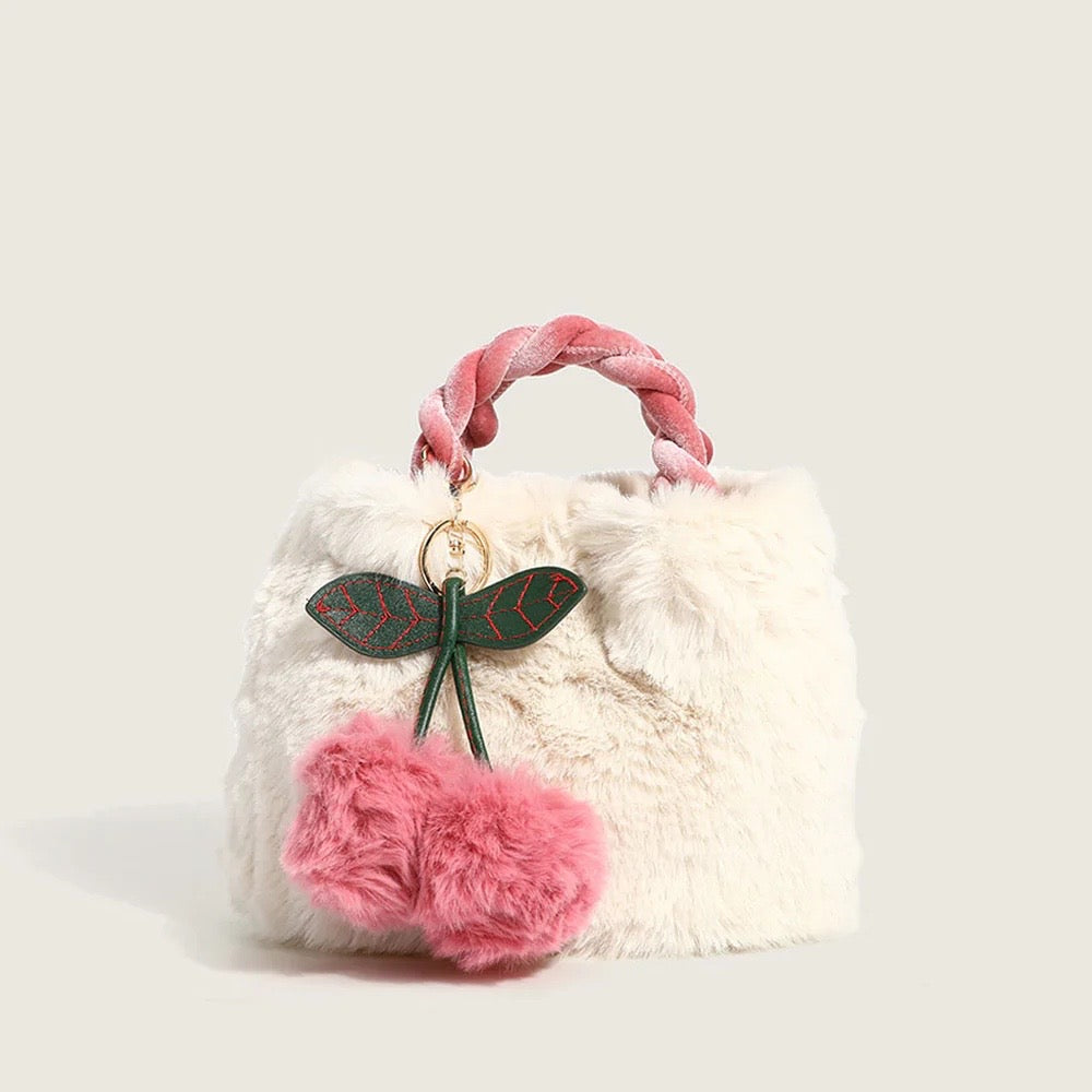 CHERRY PLUSH HANDBAG
