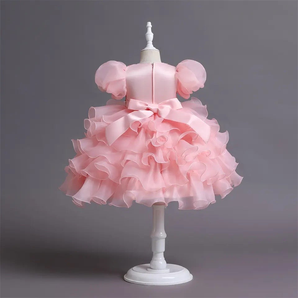Sparkly cotton candy ball gown