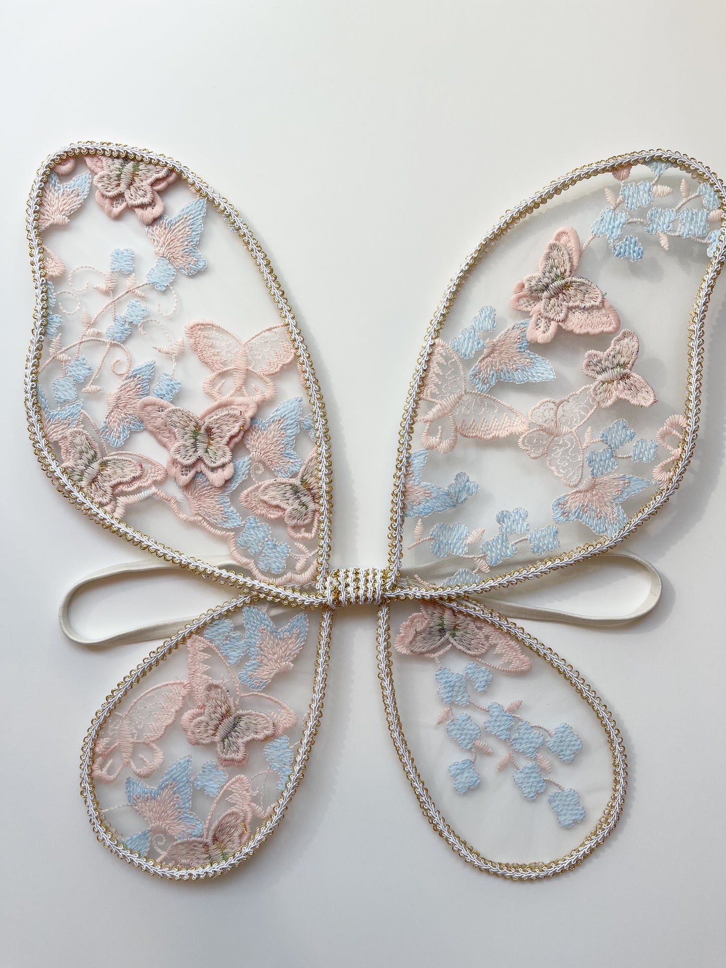 Dreamy dusty rose wings