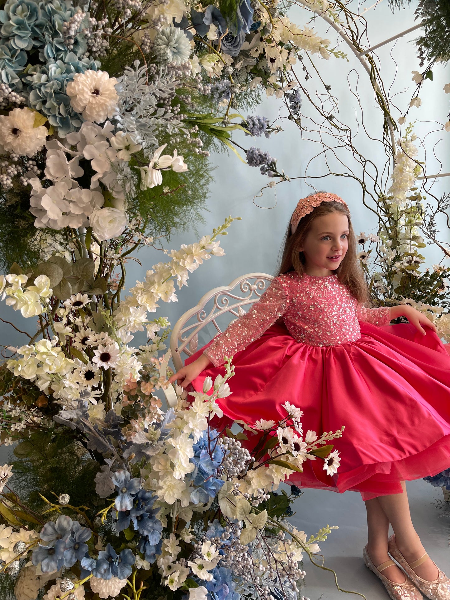 Wild Rose ball gown