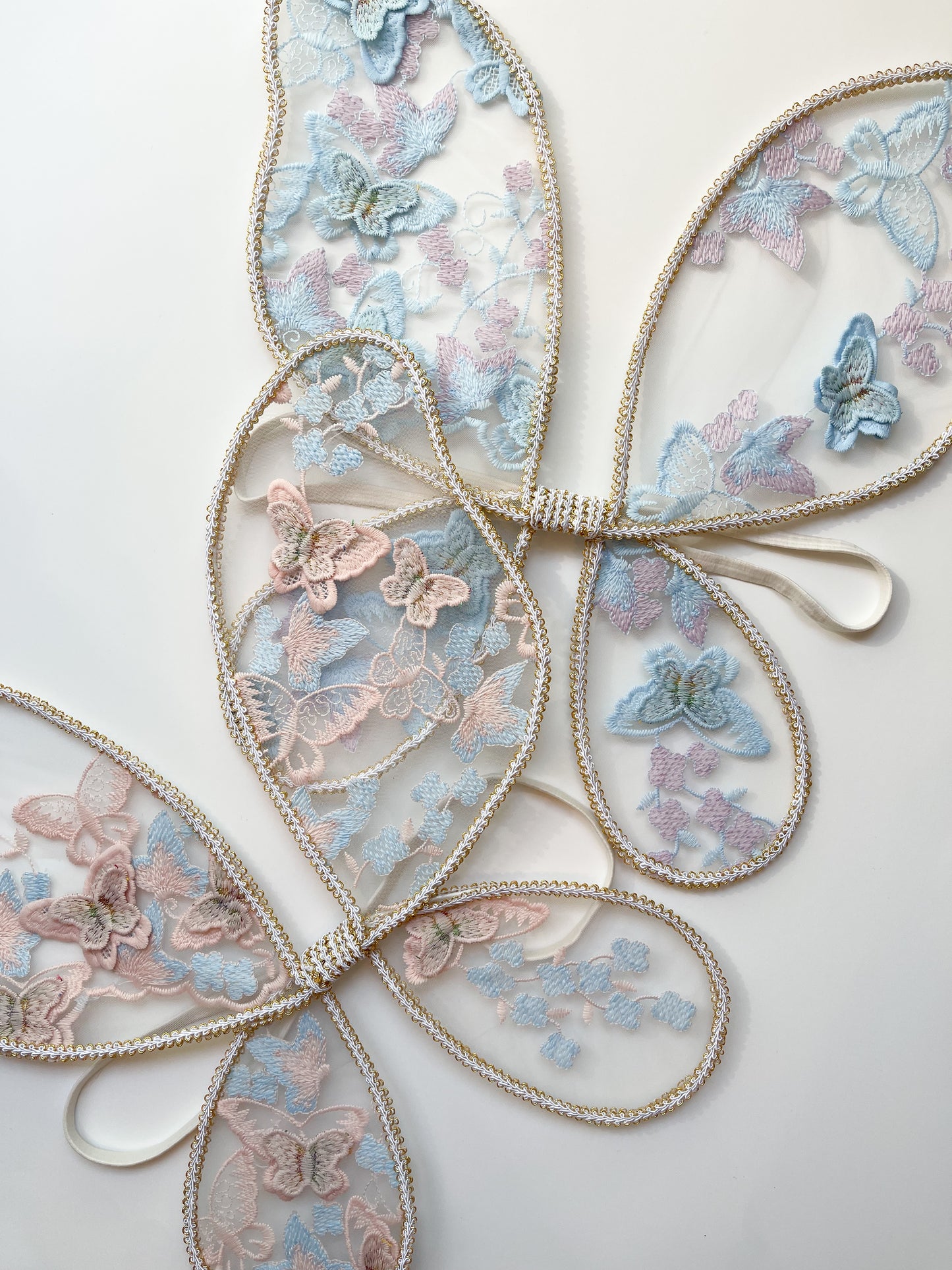 Dreamy dusty rose wings