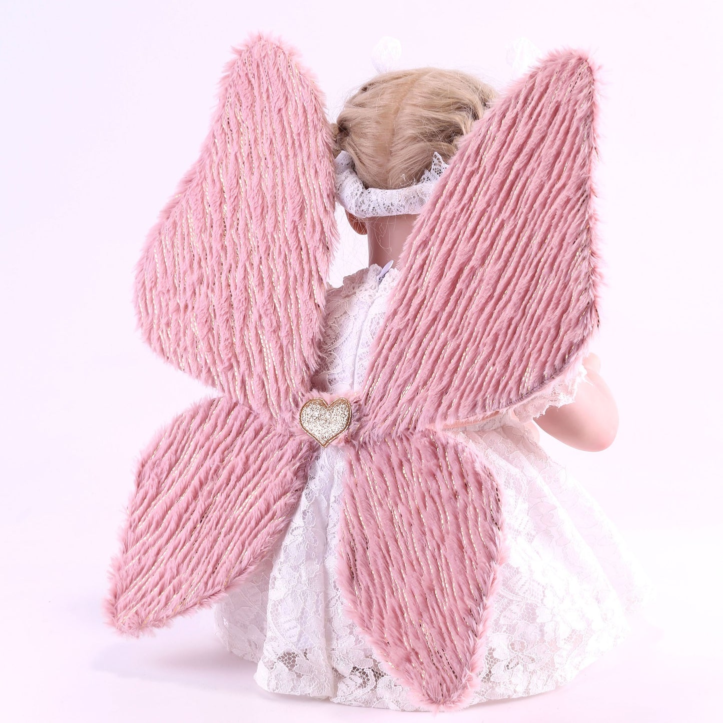 Dusty rose princess wings