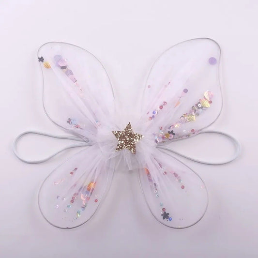 Sparkly butterfly wings