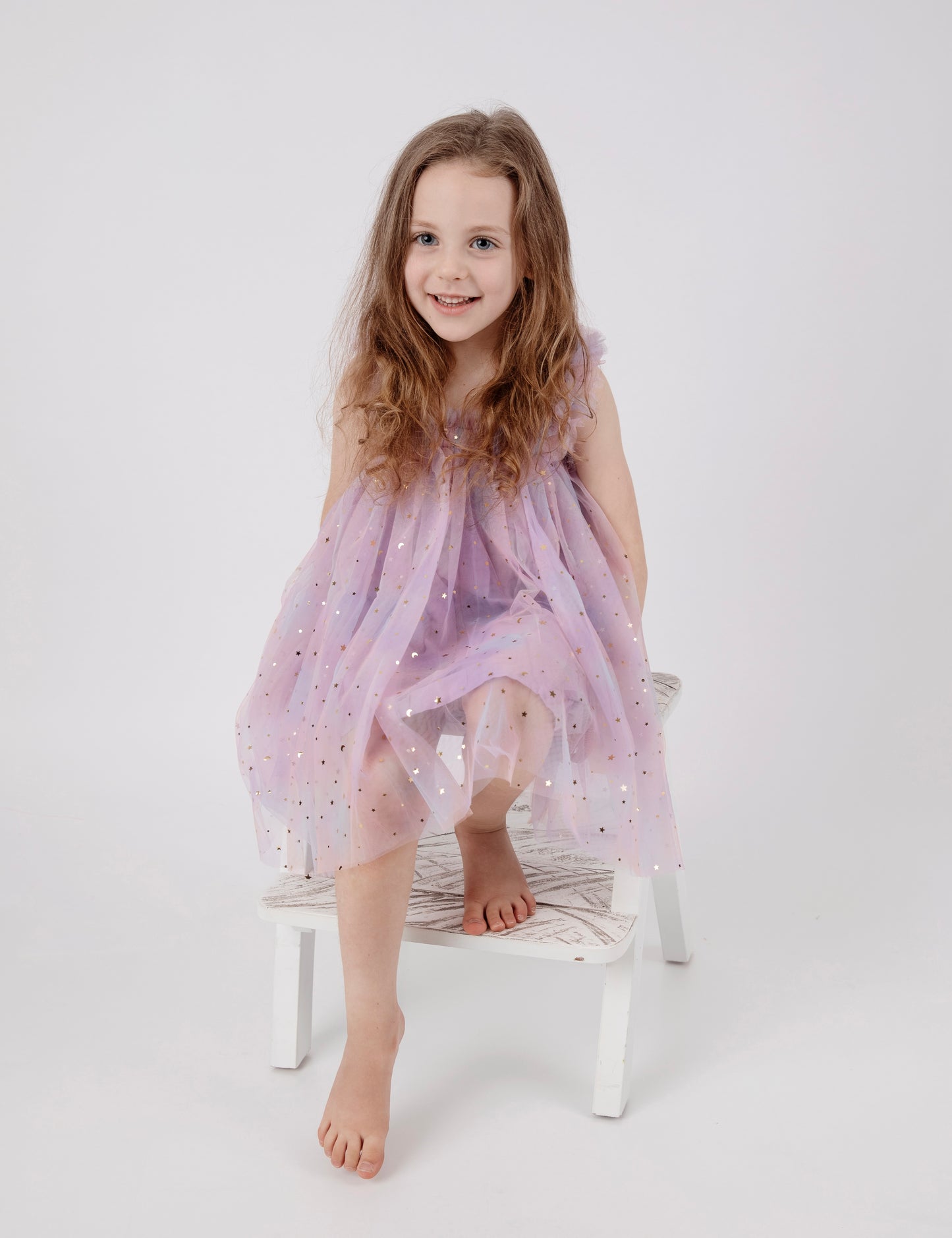 OMBRE TULLE DRESS