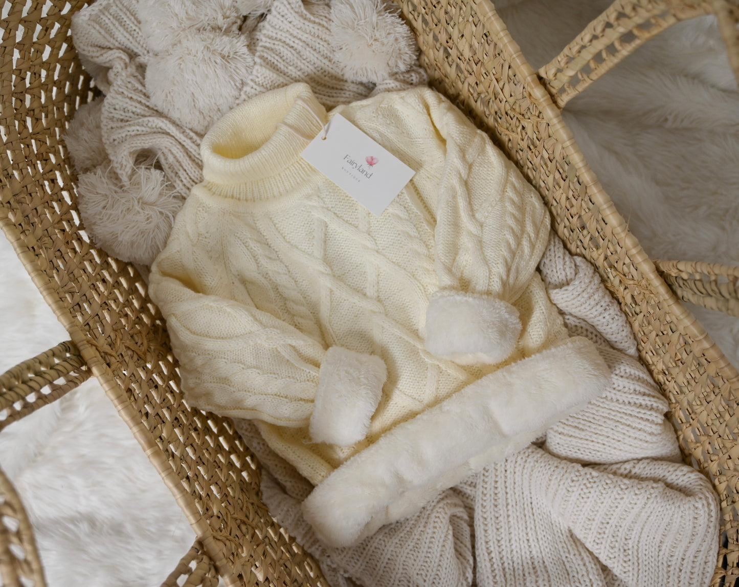 Snow knit sweater