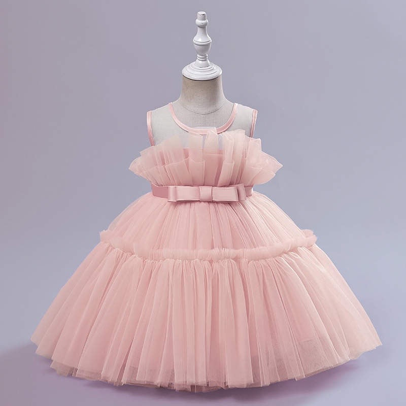 Cotton candy ball gown