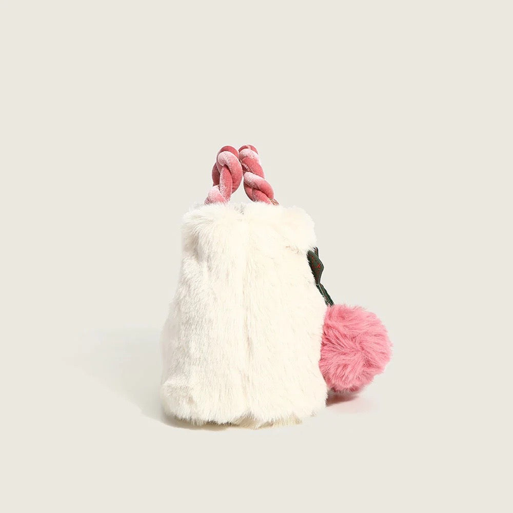 CHERRY PLUSH HANDBAG
